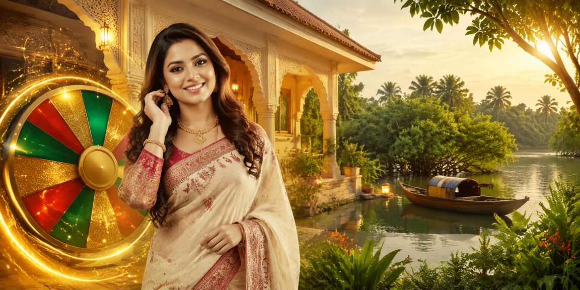 সুন্দরবনের পটভূমিতে বাংলাদেশি ব্যবহারকারী মোবাইলে স্পোর্টস বেটিং করছেন